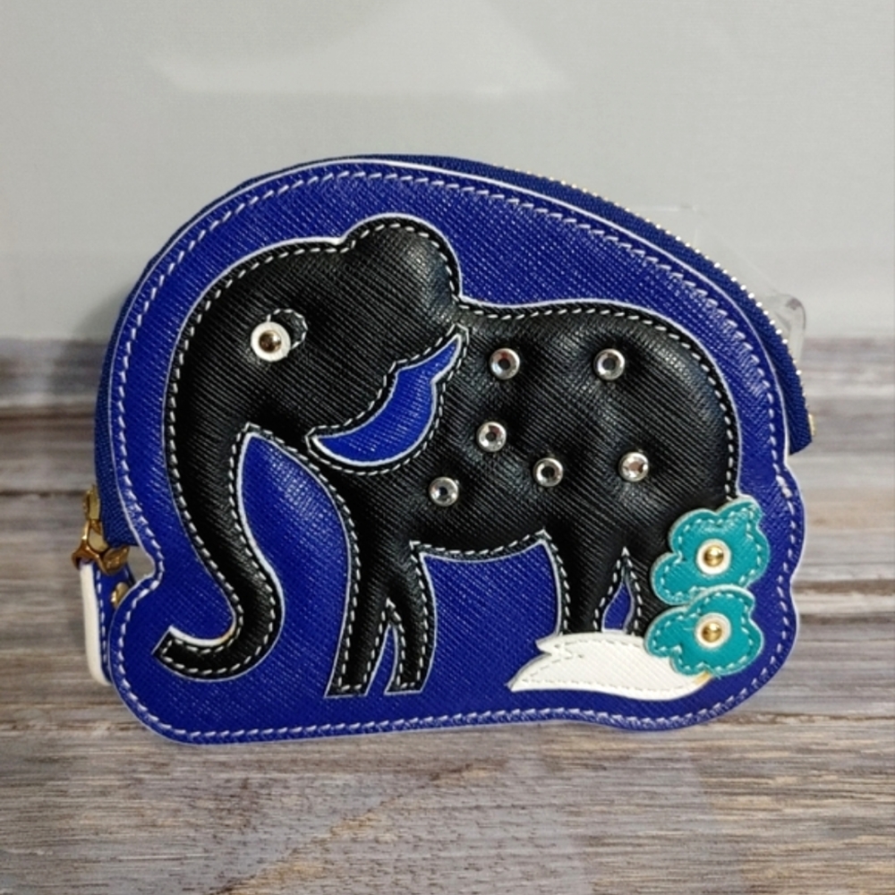 Salvatore Ferragamo Elephant Coin Purse